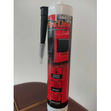 Silikon Wysokotemperaturowy 350'C CZARNY FIRE LINE 300 ml.