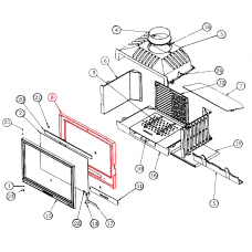 fasada do wkładu kominkowego 660101 fasada do wkładu kominkowego 660101