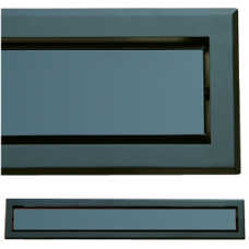 kratka wentylacyjna szczelinowa zamykana z szybką OTI 80 czarna-czarna kratka wentylacyjna szczelinowa zamykana z szybką OTI 80 czarna-czarna