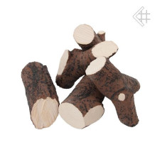 drewienka ceramiczne do biokominka - zestaw