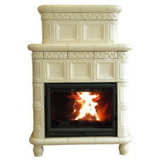 kominek kaflowy piec wolnostojący t34