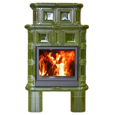 kominek kaflowy piec wolnostojący t48b