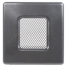 kratka wentylacyjna do kominka 11/11 grafitowa