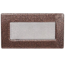 kratka wentylacyjna do kominka 11/17 miedziana