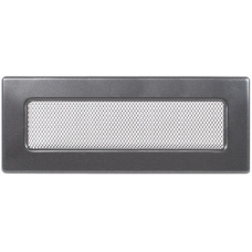 kratka wentylacyjna do kominka 11/42 grafitowa