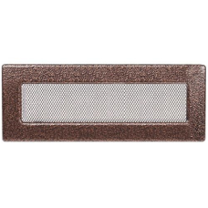 kratka wentylacyjna do kominka 11/42 miedziana