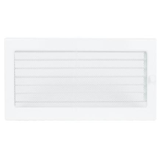 kratka wentylacyjna do kominka 17/30 biała z żaluzją
