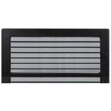 kratka wentylacyjna do kominka 17/37 czarna z żaluzją kratka wentylacyjna do kominka 17/37 czarna z żaluzją