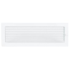 kratka wentylacyjna do kominka 17/49 biała z żaluzją
