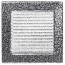 kratka wentylacyjna do kominka 17/17 czarno srebrna kratka wentylacyjna do kominka 17/17 czarno srebrna