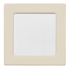 kratka wentylacyjna do kominka 17/17 kremowa kratka wentylacyjna do kominka 17/17 kremowa