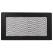 kratka wentylacyjna do kominka 17/30 czarna