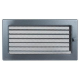kratka wentylacyjna do kominka 17/30 grafitowa z żaluzją kratka wentylacyjna do kominka 17/30 grafitowa z żaluzją