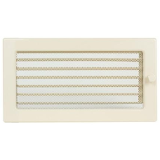 kratka wentylacyjna do kominka 17/30 kremowa z żaluzją kratka wentylacyjna do kominka 17/30 kremowa z żaluzją