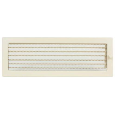 kratka wentylacyjna do kominka 17/49 kremowa z żaluzją kratka wentylacyjna do kominka 17/49 kremowa z żaluzją