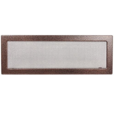 kratka wentylacyjna do kominka 17/49 miedziana