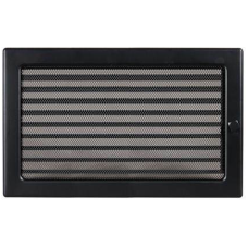 kratka wentylacyjna do kominka 22/30 czarna z żaluzją kratka wentylacyjna do kominka 22/30 czarna z żaluzją