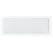 kratka wentylacyjna do kominka 22/45 biała z żaluzją