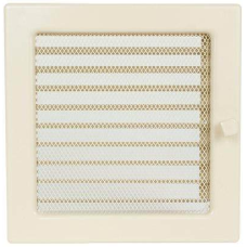 kratka wentylacyjna do kominka 22/22 kremowa z żaluzją kratka wentylacyjna do kominka 22/22 kremowa z żaluzją