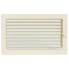 kratka wentylacyjna do kominka 22/30 kremowa z żaluzją kratka wentylacyjna do kominka 22/30 kremowa z żaluzją