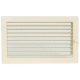 kratka wentylacyjna do kominka 22/30 kremowa z żaluzją kratka wentylacyjna do kominka 22/30 kremowa z żaluzją