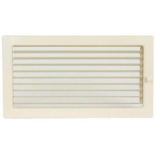 kratka wentylacyjna do kominka 22/37 kremowa z żaluzją kratka wentylacyjna do kominka 22/37 kremowa z żaluzją