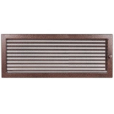 kratka wentylacyjna do kominka 22/45 miedziana z żaluzją kratka wentylacyjna do kominka 22/45 miedziana z żaluzją