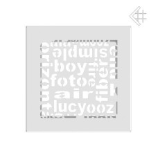 kratka wentylacyjna do kominka 17/17 ABC biała kratka wentylacyjna do kominka 17/17 ABC biała