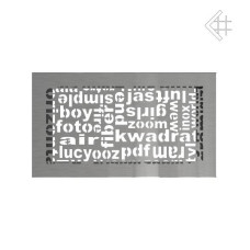 kratka wentylacyjna do kominka 17/30 ABC szlifowana kratka wentylacyjna do kominka 17/30 ABC szlifowana