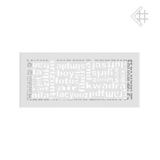 kratka wentylacyjna do kominka 17/37 ABC biała kratka wentylacyjna do kominka 17/37 ABC biała