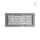 kratka wentylacyjna do kominka 17/37 ABC szlifowana kratka wentylacyjna do kominka 17/37 ABC szlifowana