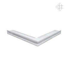 kratka wentylacyjna do kominka luft narożny 560x560x60 biały kratka wentylacyjna do kominka luft narożny 560x560x60 biały