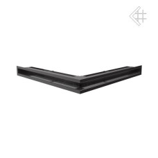 kratka wentylacyjna do kominka luft narożny 560x560x60 czarny kratka wentylacyjna do kominka luft narożny 560x560x60 czarny