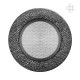 kratka wentylacyjna do kominka okrągła 125 mm czarno srebrna kratka wentylacyjna do kominka okrągła 125 mm czarno srebrna