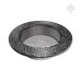 kratka wentylacyjna do kominka okrągła 125 mm czarno srebrna kratka wentylacyjna do kominka okrągła 125 mm czarno srebrna
