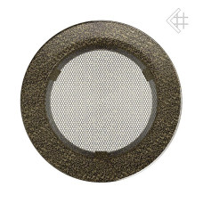 kratka wentylacyjna do kominka okrągła 150 mm czarno złota kratka wentylacyjna do kominka okrągła 150 mm czarno złota