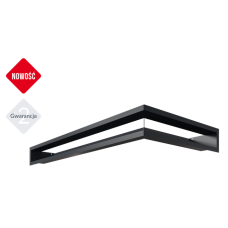 kratka wentylacyjna do kominka luft narożny 800x400x90 grafitowy kratka wentylacyjna do kominka luft narożny 800x400x90 grafitowy