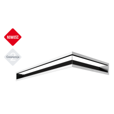 kratka wentylacyjna do kominka luft narożny slim  800x400x90 szlifowany