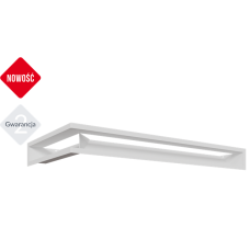 kratka wentylacyjna do kominka luft sf narożny 400x800x90 biały kratka wentylacyjna do kominka luft sf narożny 400x800x90 biały