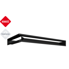 kratka wentylacyjna do kominka luft sf narożny 400x800x90 czarny kratka wentylacyjna do kominka luft sf narożny 400x800x90 czarny