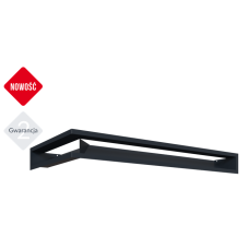 kratka wentylacyjna do kominka luft narożny 400x800x90 grafitowy kratka wentylacyjna do kominka luft narożny 400x800x90 grafitowy