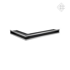 kratka wentylacyjna do kominka luft narożny prawy 400x600x60 szlifowany