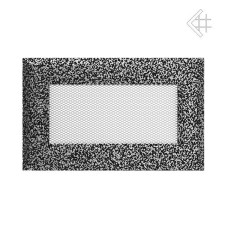 kratka wentylacyjna do kominka 11/17 oskar czarno srebrna kratka wentylacyjna do kominka 11/17 oskar czarno srebrna