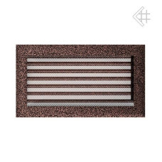 kratka wentylacyjna do kominka 17/30 oskar miedziana z żaluzją kratka wentylacyjna do kominka 17/30 oskar miedziana z żaluzją