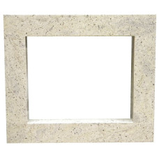 rama portalowa kominkowa 10 cm - 610 x 502 mm - granit Kashmir White