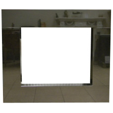 rama portalowa kominkowa 10 cm - 610 x 502 mm - granit Nero Assoluto połysk