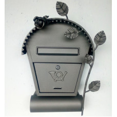 skrzynka na listy domek grafit 03 skrzynka na listy domek grafit 03