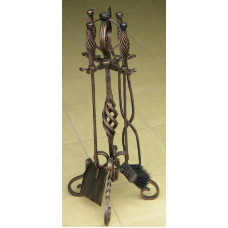 zestaw kominkowy 03 miedź