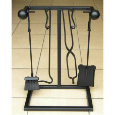 zestaw kominkowy przybory kominkowe 11